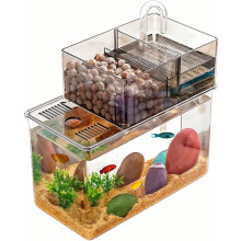 Selbstreinigendes Tisch-Aquarium für Kampffische, 0,8 Gallonen