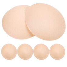 3-Pack Bra Insert Pads – Beige, Sponge & Cloth