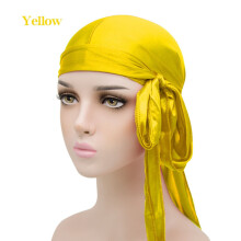 Satin-Durag für Damen und Herren, 2er-Pack, Seiden-Kopftuch, Kopftuch, Bandana, Haaraccessoire