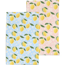 Sommerzitronen-Geschirrtücher, 2er-Set, 45,7 x 66 cm
