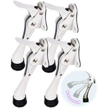 HASHI Kick-Down Door Stopper – Adjustable, Heavy-Duty,