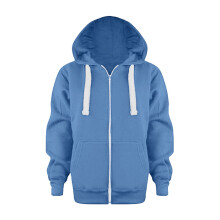 YOUSNH Kids Jongens Meisjes Effen Kleur Lange Mouw Hoodie met Ritssluiting Sweatshirt Jas Top Jongens Mode Hoodies & Sweatshirts Blauw 5-6 Jaar