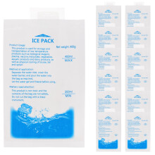 Lot de 30 pains de glace portables pour la livraison de produits alimentaires, réutilisables.