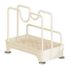 Organizador de tapas de ollas, organizador de ollas y sartenes para armario, soporte de acero inoxidable para ollas y sartenes, tablas de cortar y