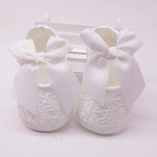 EASTIN Newborn Shoes for Girls Newborn Baby Girl Soft Shoes Soft Soled Non-Slip Bowknot Footwear Crib Shoe Baby Crib Shoes