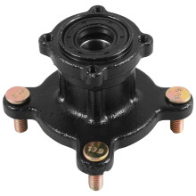 Worgeous1Set Eje de metal para kart, forma redonda, fácil instalación para otros terrenos