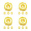 16Pcs Quick Inflate Life Jacket Bobbin Automatic Plastic Accessory 4