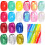 FRCOLOR18Rolls Κορδέλα για μπούκλες για περιτύλιγμα δώρου Ροζ γιρλάντα με μπαλόνια Κιτ 1