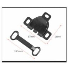 20 Set Invisible Metal Pants Hook and Eye Set Waist Tightener Clips for Trousers, Skirts, and Dress Pants DIY Sewing Clothing Fasteners