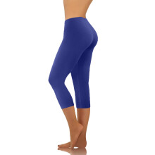 Calças Capri Femininas Plus Size para o Verão – Cintura Alta, Pernas Largas, Cor Sólida, Calças Casuais, Calças de Yoga, Compatíveis com o