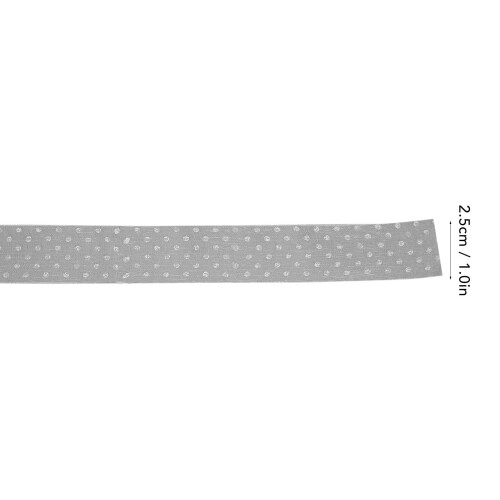 2,5 cm x 91,4 m, durchsichtiges Chiffonband 1