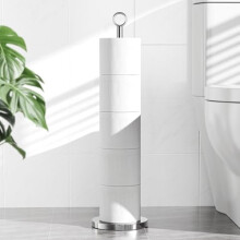Toiletpapirholder i rustfrit stål – 4 ruller