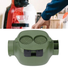 Mini cubo para posos de café de plástico ABS verde 676.00g