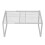 Expandable Wardrobe Shelf - Stackable Organizer, Shoe Divider, Adjustable Width, for Closet & Pantry, Space Optimization Rack, White 1