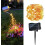 Solar lichtslingers warm wit, 200 LED's, 10 strengen 1