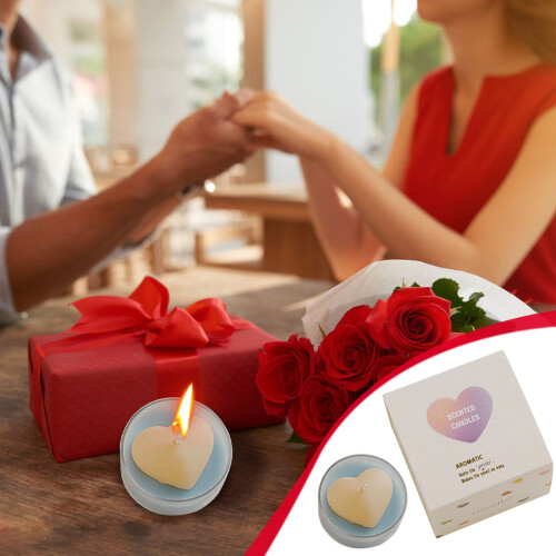 Bougie parfumée Cœur Rond D1Pack 1