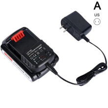 WYPWCX Black Decker 20V Lithium Power Tool Charger With 1 Battery Charger, LBXR20