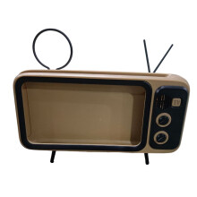 Retro TV Phone Holder Stand for 4.7-5.5 Inch Smartphones