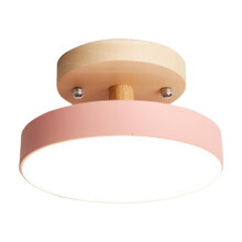 Éclairage de couloir, éclairage de hall d'entrée personnalisé, éclairage de balcon en bois, luminaires de vestiaire