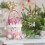 Julklappspåsar med snöre – Polyester, rosa, 42x23cm 5