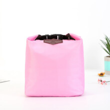Sac isotherme pour déjeuner, petit format, en nylon résistant à l'eau, pliable et portable, 21 x 7,5 x 25 cm, idéal pour le bureau, les