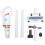 Worgeous vit ABS-dammsugare sladdlös 1-pack 1