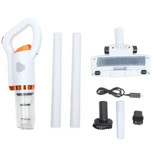 Worgeous vit ABS-dammsugare sladdlös 1-pack