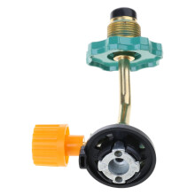 Gas Butane Cylinder Tank Charging Valves Refills Direct Connector Adapter Outdoor Camp Picnic Cylinder Filling Adapter