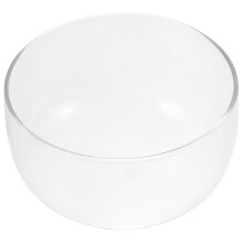 Saladier en verre transparent résistant à la chaleur, bol de conservation des fruits et desserts pour la maison (550 ml)