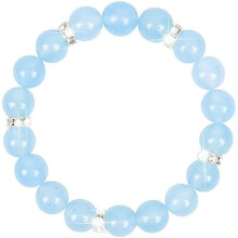 Läkande kristallarmband för kvinnor – rosenkvarts och chakrastenar, lugnande stretchyogaarmband, stresslindrande present (kompatibel med Wellness)