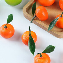 FRCOLOR20pcs Accessoires photo oranges, fausses oranges, décoration de table, modèles d'oranges, fruits d'oranges simulés, accessoires de