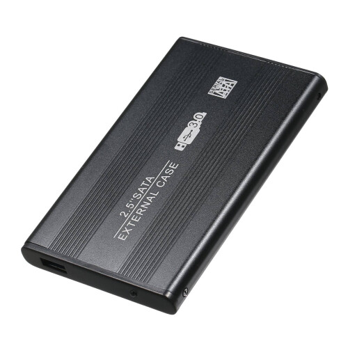 Walmeck USB3.0HDD Εξωτερικός Φορητός Υπερταχύς Σκληρός Δίσκος Αλουμινίου 2,5" - Θήκη