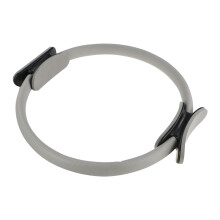 Pilates-Ring (35,5 cm) mit gepolsterten Griffen – Kräftigt Arme, Oberschenkel, Beine und Rumpf; leicht und tragbar; für alle Fitnesslevel geeignet