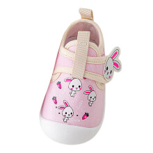 Cartoon babywandelschoenen voor jongens en meisjes, ademend, waterdicht, antislip, zachte zool, canvas schoenen voor jonge kinderen, sportief en