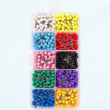 Punaises à tête sphérique en acier, 1000 pièces, 3 mm (1/8 pouce)