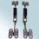 Charnière de porte robuste, durable et simple (lot de 3) 3