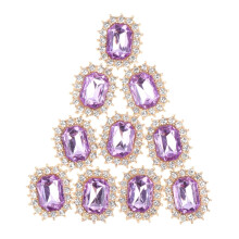 10 bottoni in lega con strass, decorazioni fai da te, abbellimenti per borse, gioielli da sposa, spille, custodie per telefoni, luce