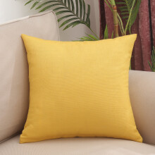Taie d'oreiller unie minimaliste et tendance (garniture non incluse)