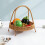 Rustic Hand-Woven Storage Basket with Iron Frame 1
