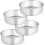 6-inch Stainless Steel Cake Pan Set 4 pcs 1