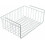 White Wire Under-Shelf Storage Basket, 17-Inch – Durable Organization Solution for Kitchen, Pantry, and Closet 1
