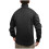 Herren-Strickpullover mit Rollkragen, Herbst/Winter, einfarbig, schweres Oberteil, lange Ärmel, warm, bequem, lässiger Pullover (Schwarz, S) 5
