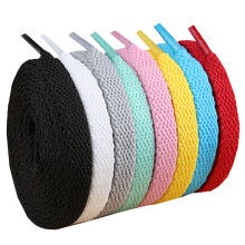Homoyoyo 8 Pairs Multi-Color Flat Replacement Laces for Sneakers, Shoes, and Athletic Footwear