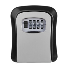 Password Key Storage Lock Box,Safe Waterproof 4 Digits Combination Walling Installation Keybox For Home Outdoor,Upgraded Security Combination Lock