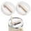 2 Rotatable Straw Jar Lids, Leak-Proof & Reusable 1