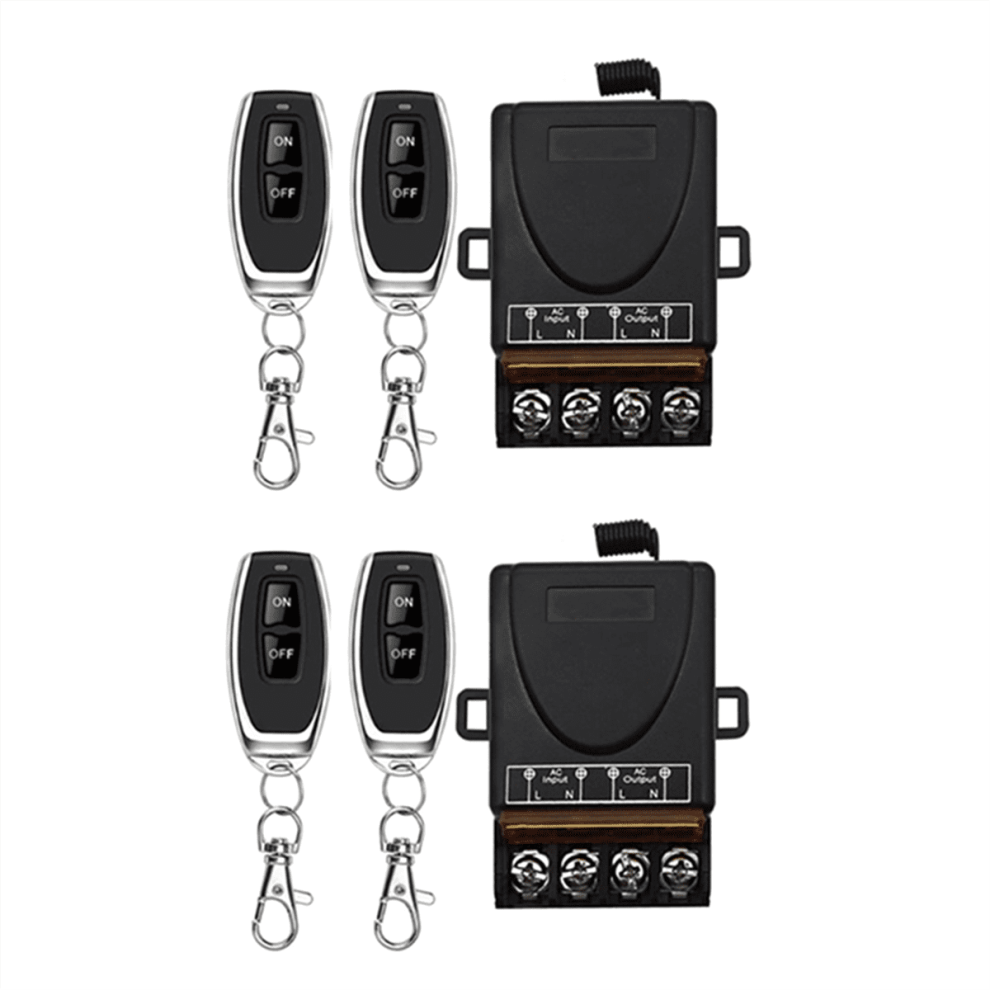 Ac 220V 30A 1Ch 433Mhz Wireless Remote Control Switch Rf Relay Receiver With On/ Transmitter 9170372027453