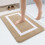 ZOUYUE Bathroom Rug Microfiber 15.7x24 in 1