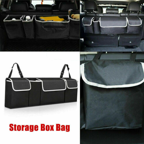 Trunk Hanging Organizer with 4 Pockets for Cars