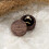 Walnut Wood Ring Box with Engraved Message 1