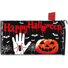 Halloween Bat & Ghost Magnetic Mailbox Cover 21x18 in